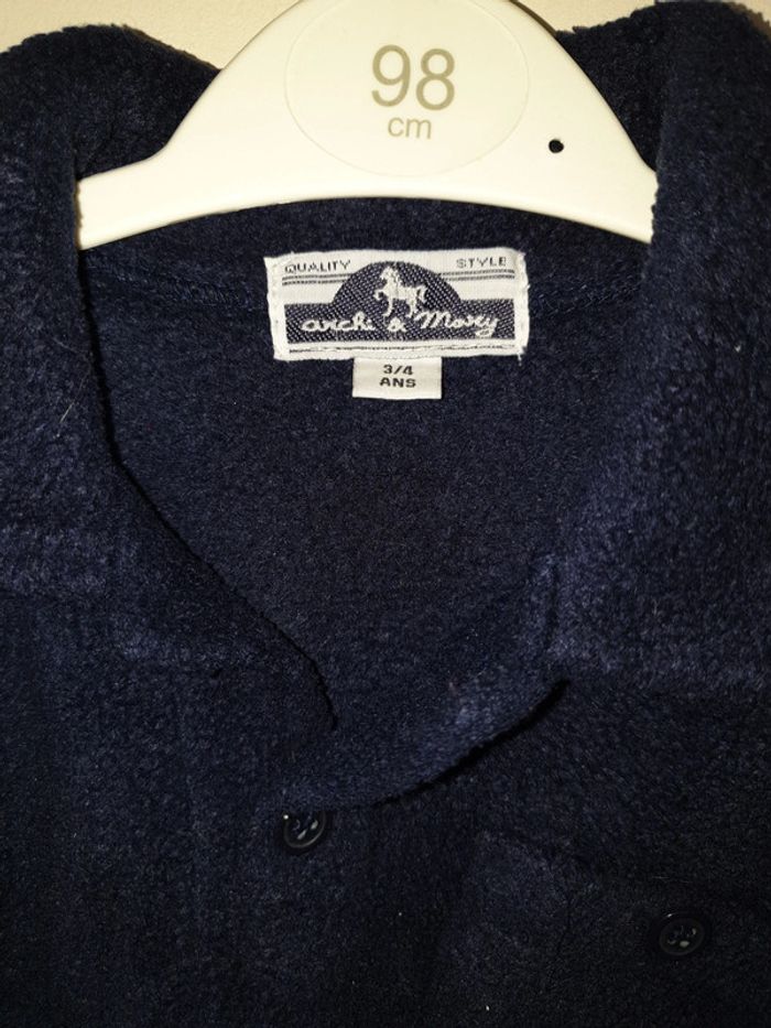Chemise polaire 3/4 ans - photo numéro 3
