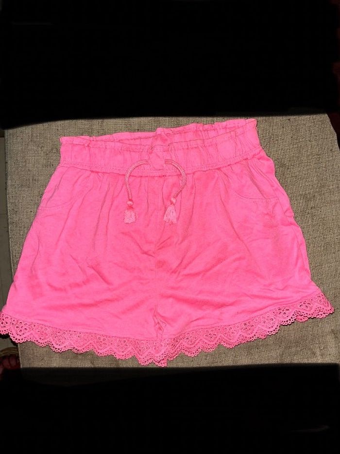 Short avec dentelle