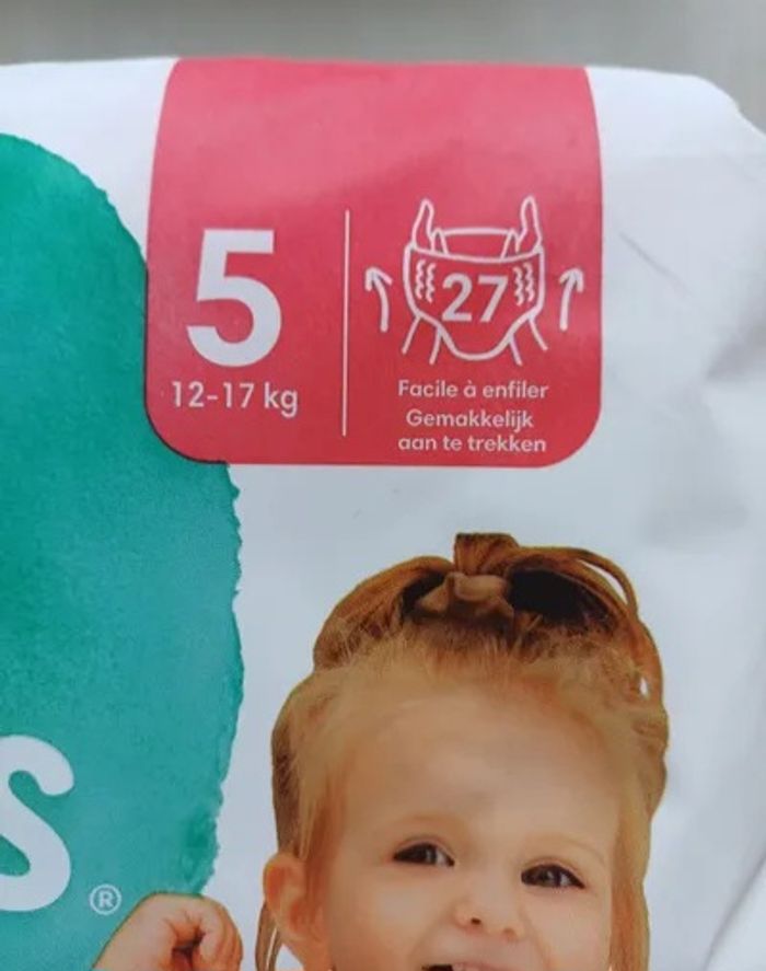 Couches culottes pants Pampers Harmonie
Taille 5 - photo numéro 2