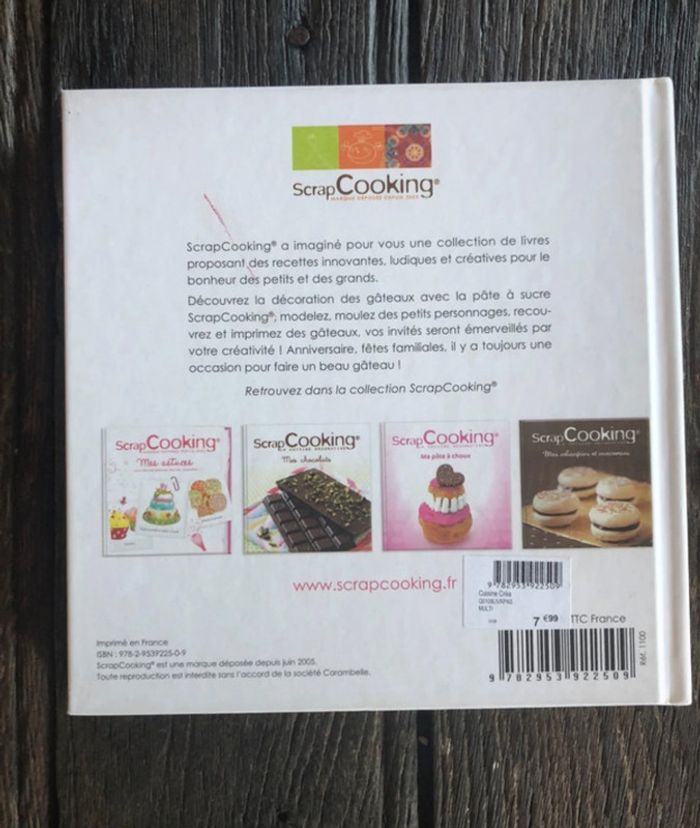 Livre scrapcooking pâte à sucre - photo numéro 2