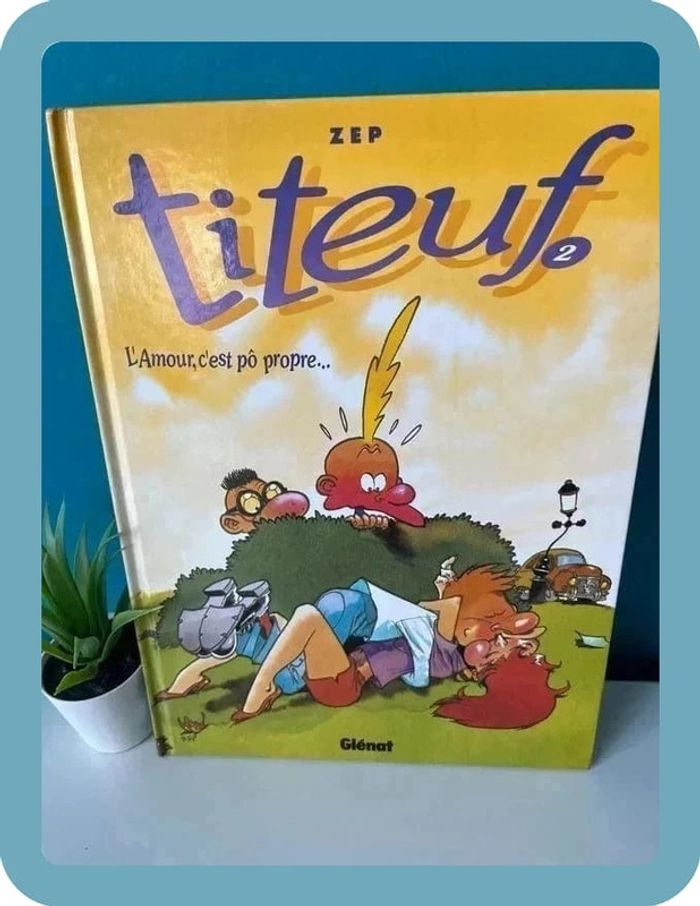 BD titeuf tome 2 l’amour c’est pô propre