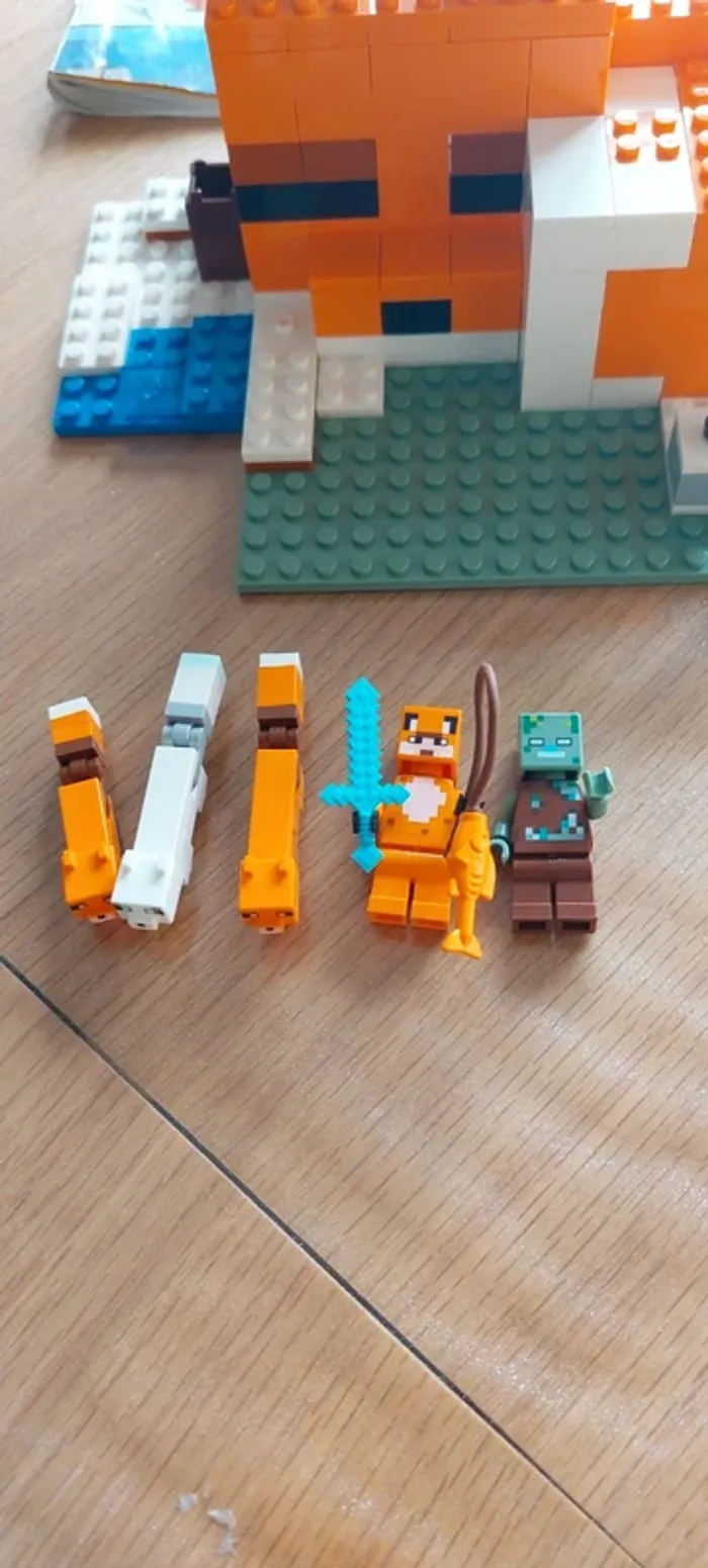 Lego Minecraft le refuge de renard - photo numéro 3