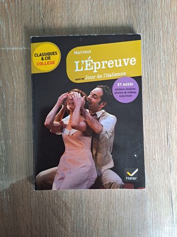 L épreuve suivi de jour de l italienne de Malraux