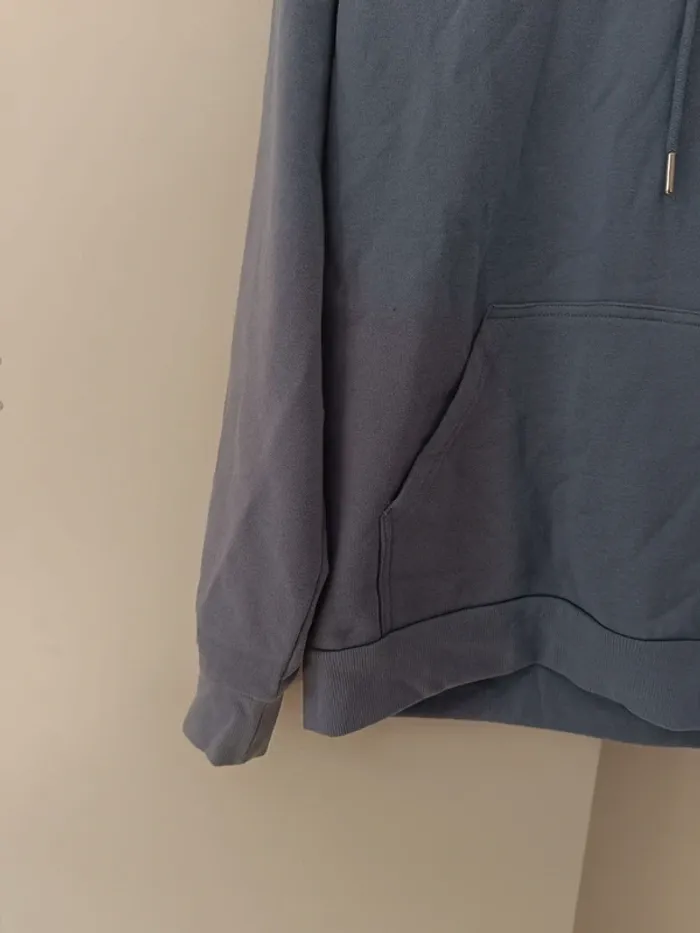 Sweat à capuche bleu - photo numéro 3