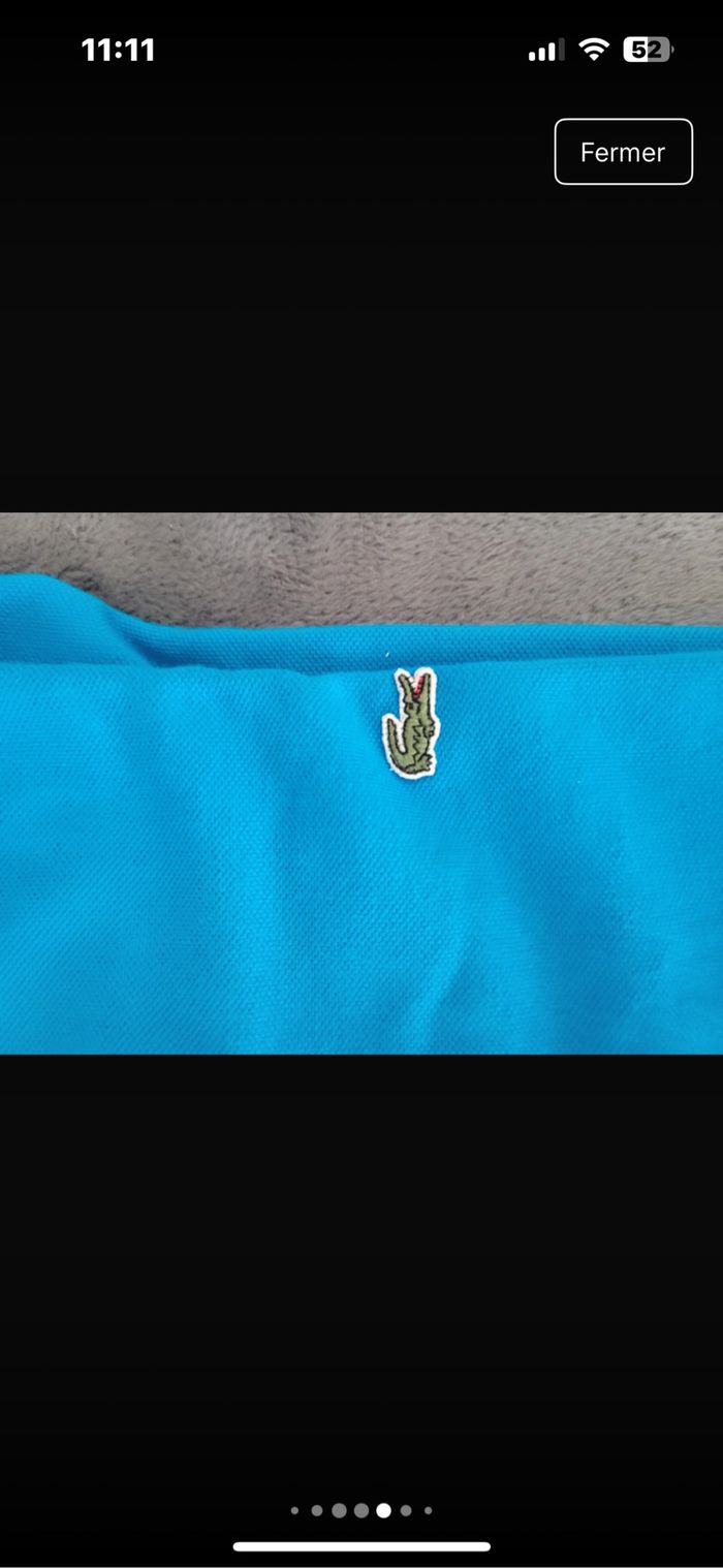 Polo Lacoste homme L - photo numéro 7