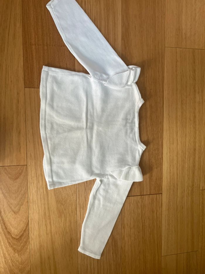 Ensemble été  bébé fille absorba blanc - photo numéro 3