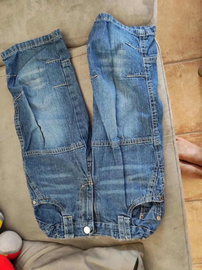 Pantacourt en jean taille ajustable 6 ans
