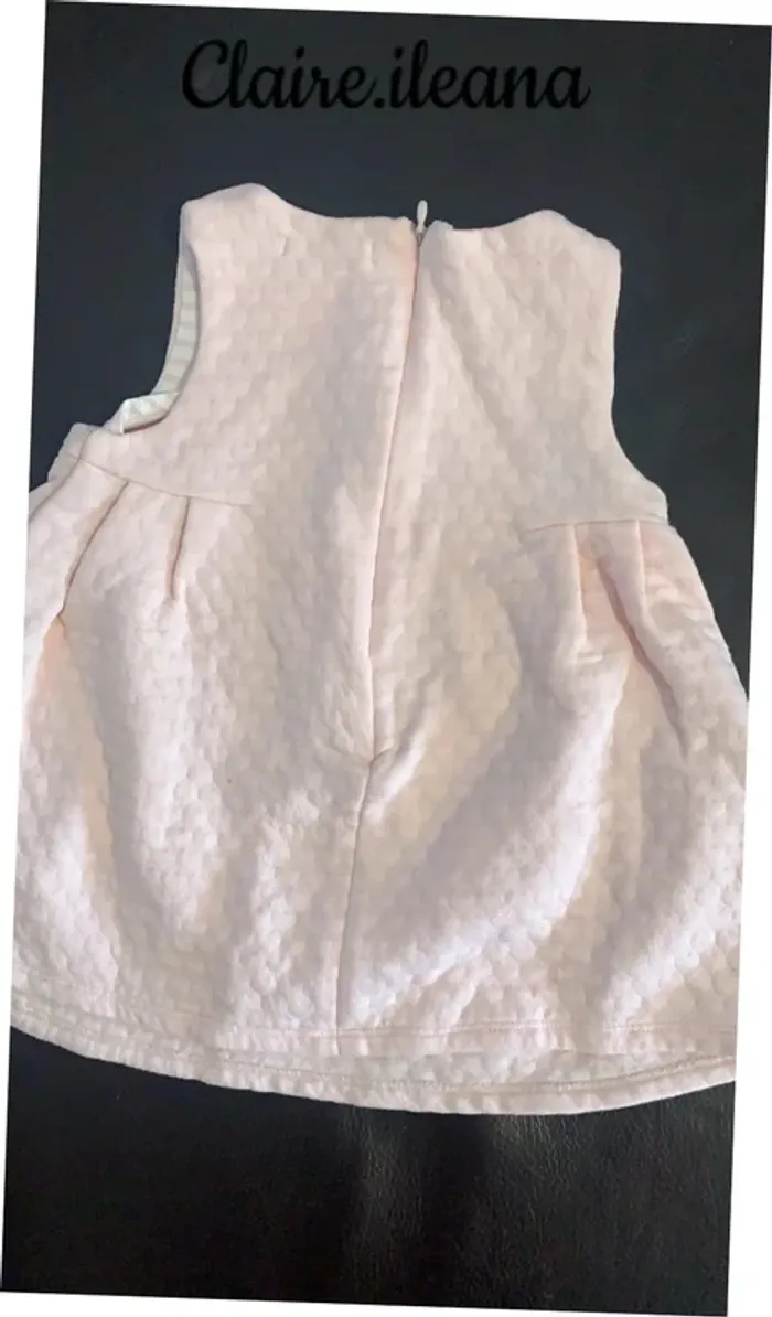🛑robe rose pâle 12 mois 🛑 - photo numéro 3