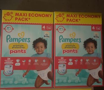 2 cartons Pampers PANTS