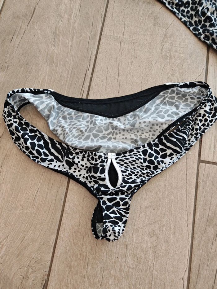 Lot de 4 culottes femme léopard - photo numéro 4