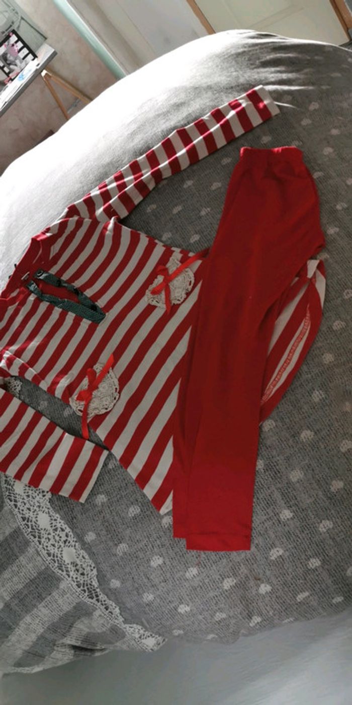 Robe ou tunique avec leeging - photo numéro 2