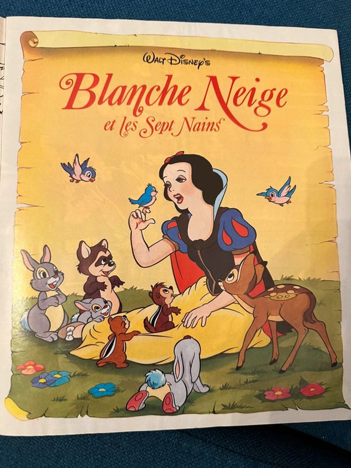 Album Panini livre complet Disney Blanche Neige Snow White stickers autocollants ancien - photo numéro 5