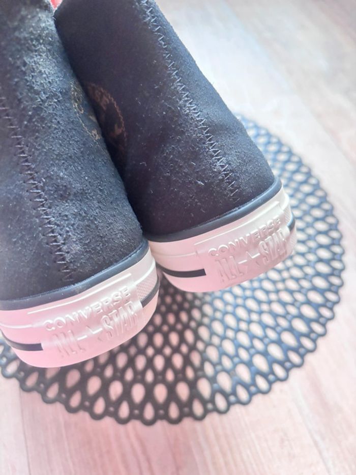 Converse suedine noir - photo numéro 3