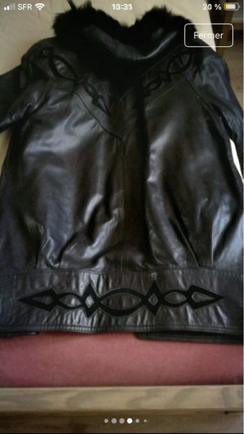 Veste en cuir 