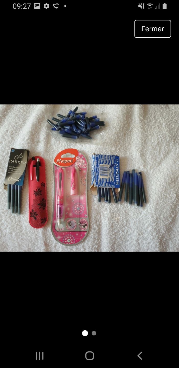 Magnifique lot écriture fille