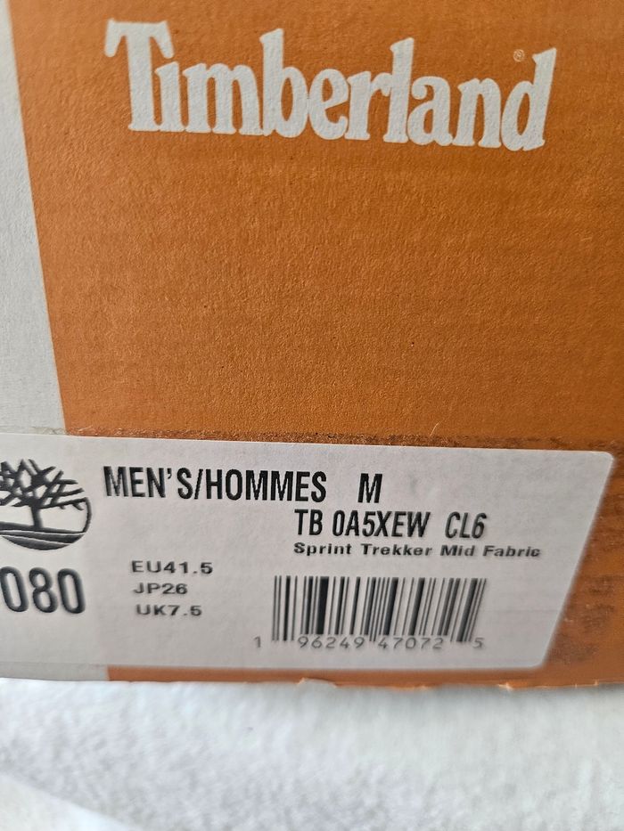 Chaussures timberland pointure 41,5 - photo numéro 9