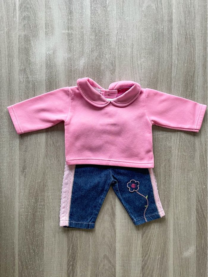 Ensemble bébé fille taille 3 mois