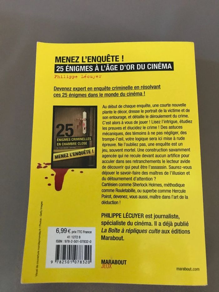 Livre 25 énigmes à l’âge du cinéma - photo numéro 2