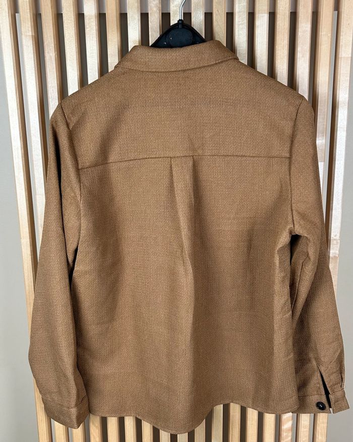 Surchemise élégante Lili & Lala Taille M couleur Camel - photo numéro 4
