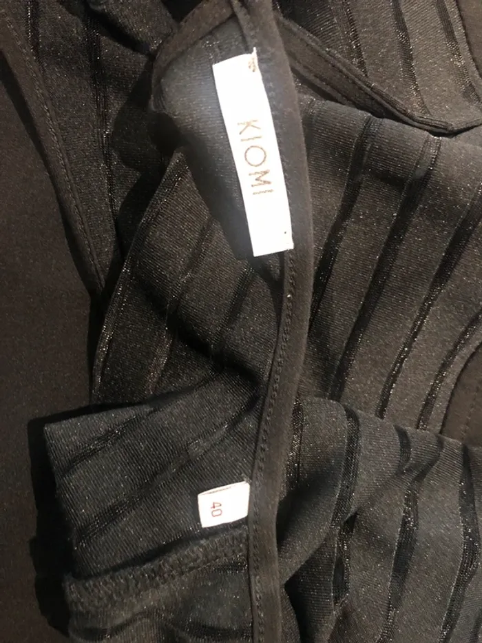 Robe noire Kiomi Taille 40 - photo numéro 8