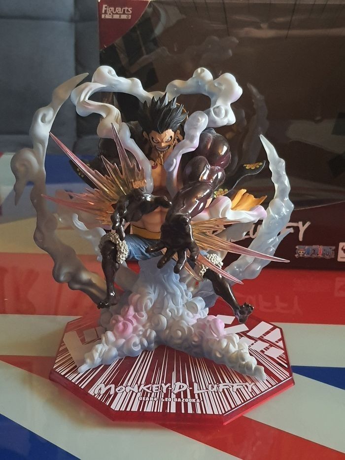 One Piece Figuarts Zero : Luffy Gear 4  (Leo Bazooka) - photo numéro 4