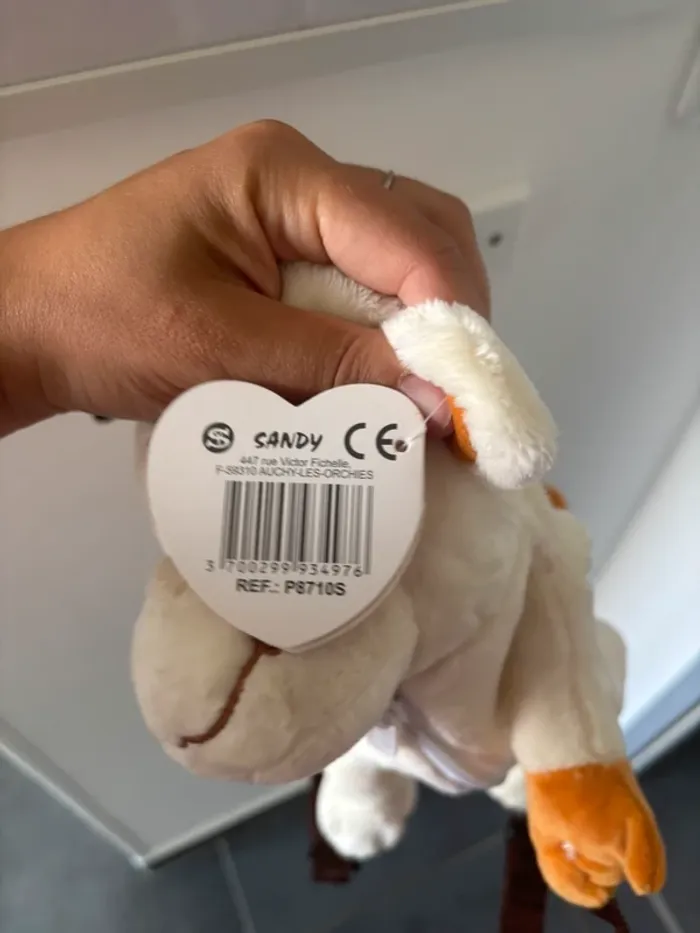 Sac à dos singe blanc cassé neuf - photo numéro 6