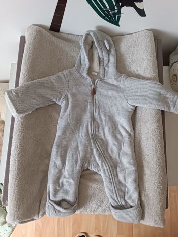 Combi pilote fourrée H&M 6 mois