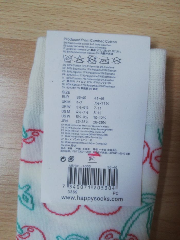 Chaussette happy socks - photo numéro 4