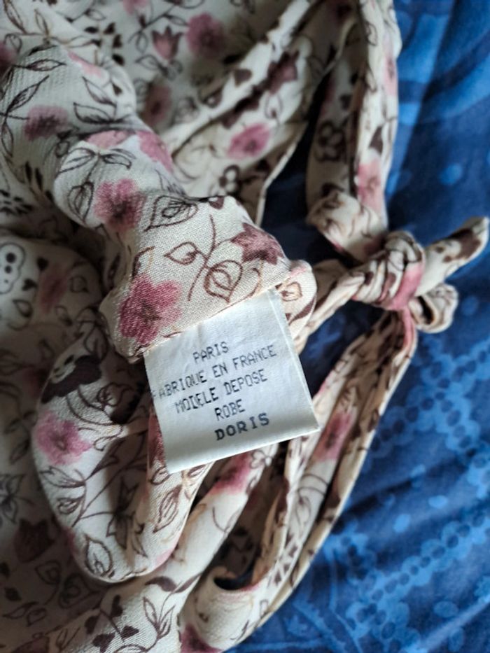 Robe prét du corps à fleur T38 - photo numéro 4