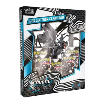 Pokémon - Écarlate et Violet – Coffret classeur Foudre Noire EV10.5 (5 boosters)