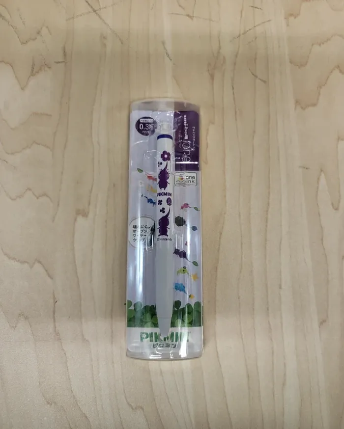 Stylo Pikmin Uni-ball 0.38 mm violet
