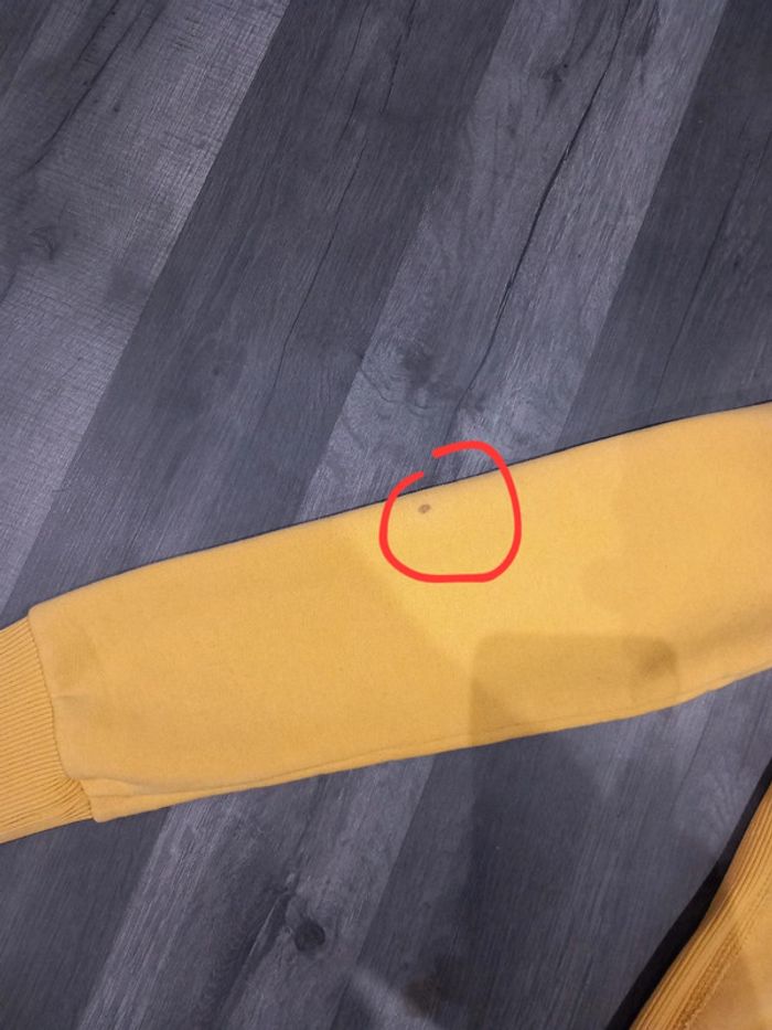 Pull superdry jaune XS - photo numéro 5