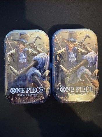 One piece mini tins x2 OP13 sabo