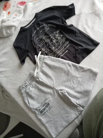 Ensemble tee-shirt short