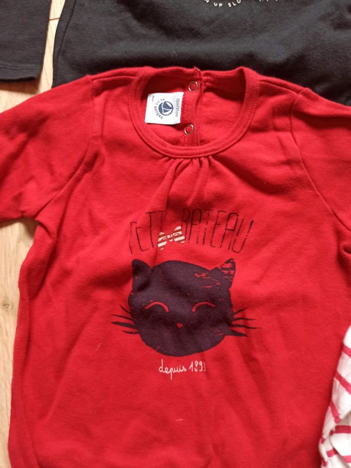 Lot de 4 t-shirt manches longues - photo numéro 4