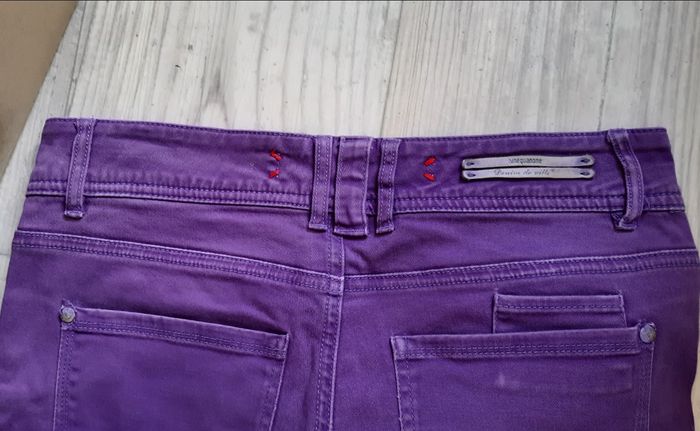 Pantalon Sinéquanone, Denin de ville, Taille 38 (petit 38) - photo numéro 3