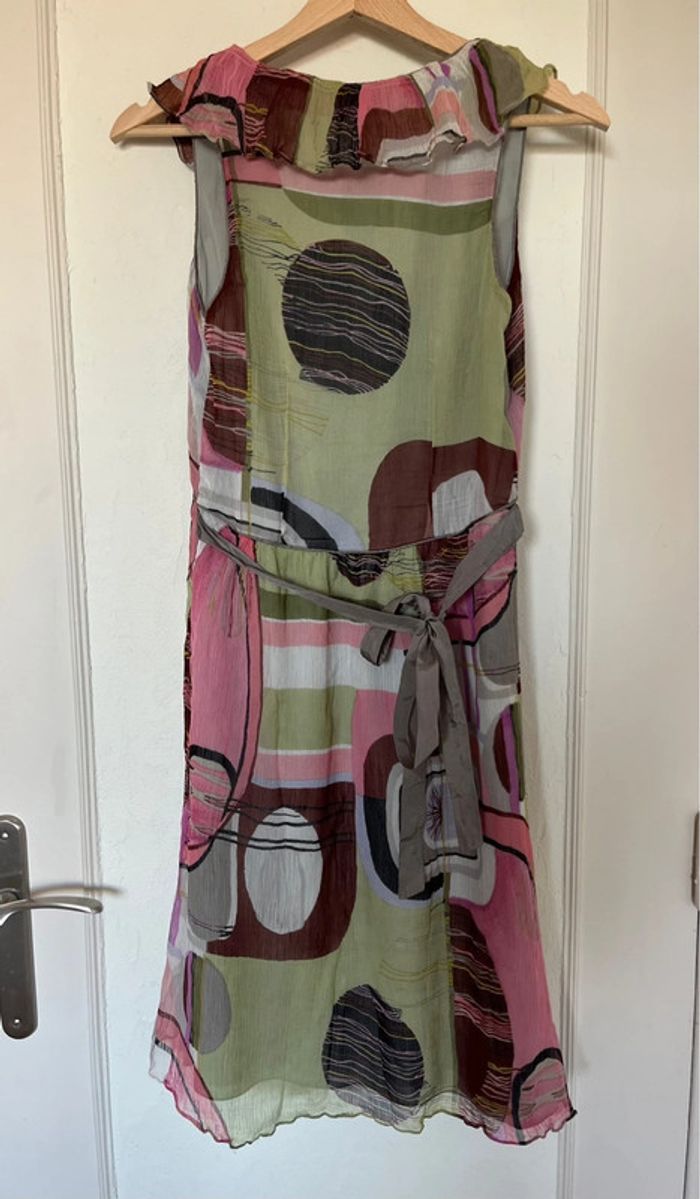 🌺 Robe René Derhy multicolore – Taille S – Très bon état 🌺 - photo numéro 3