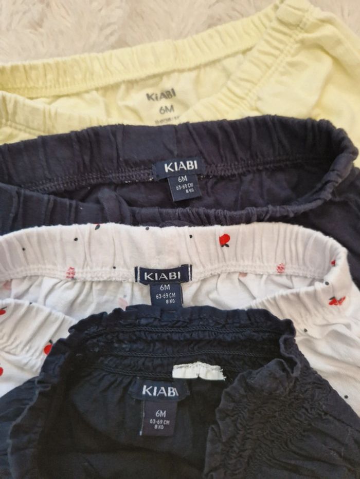 Lot 3 shorts + 1 culotte Kiabi 6 mois - photo numéro 4
