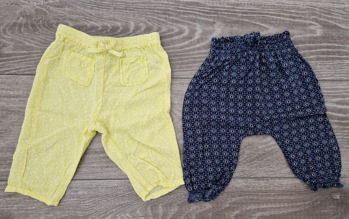 Lot 2 leggings légers 6 mois