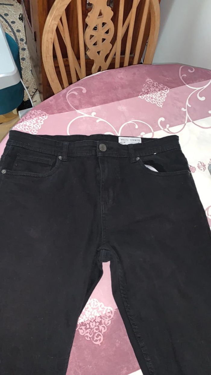 Jean noir slim taille w34/L34 = 44 - photo numéro 2