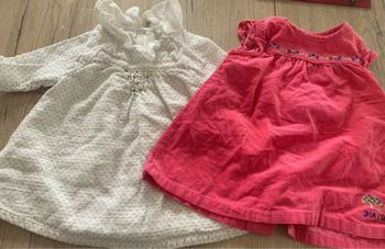 Lot de 2 robes bébé fille Fille T3 M