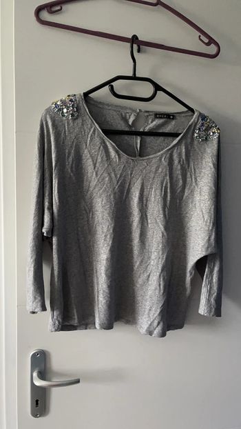 T-shirt Bréal (gris), M / 38 / 10