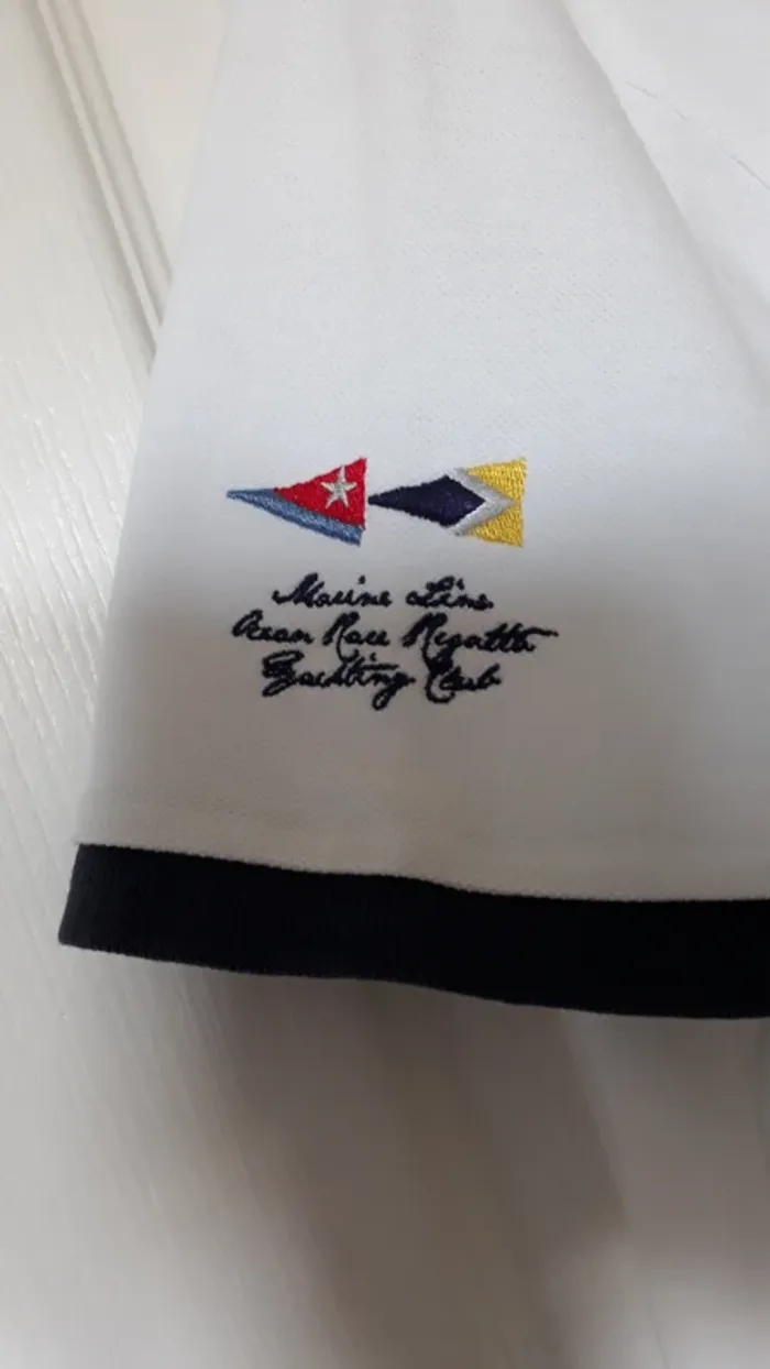 Polo blanc XXL - photo numéro 3