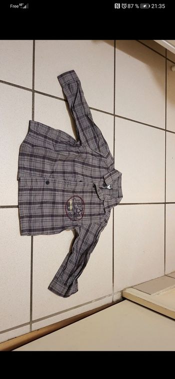 Chemise garçon, 18 mois