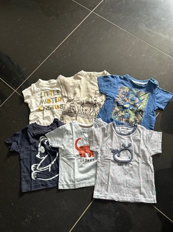 Lot 6 tshirts 6 mois