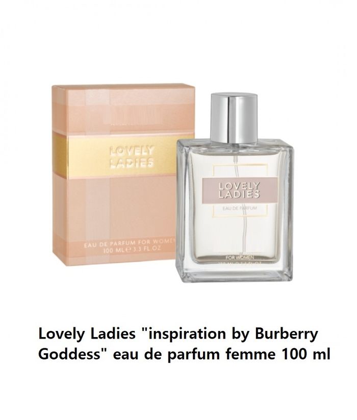 Lovely Ladies "inspi Burberry Goddess " eau de parfum femme 100 ml
