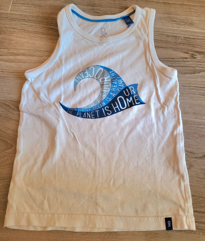 Débardeur blanc Okaidi 6 ans