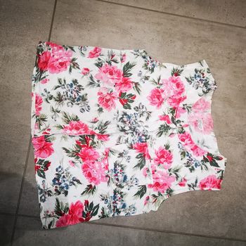 Blouse vintage motif fleurs