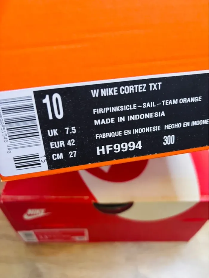 Nike Cortez Nylon Txt Pinksicle Watermelon T42 - photo numéro 7