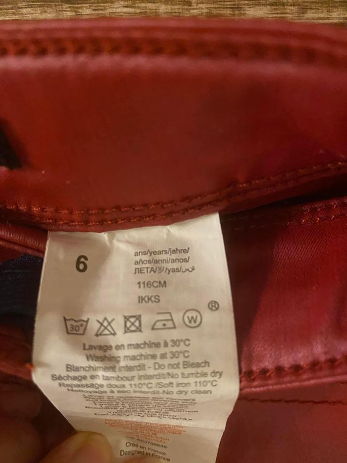 Pantalon ikks neuf 6 ans - photo numéro 6